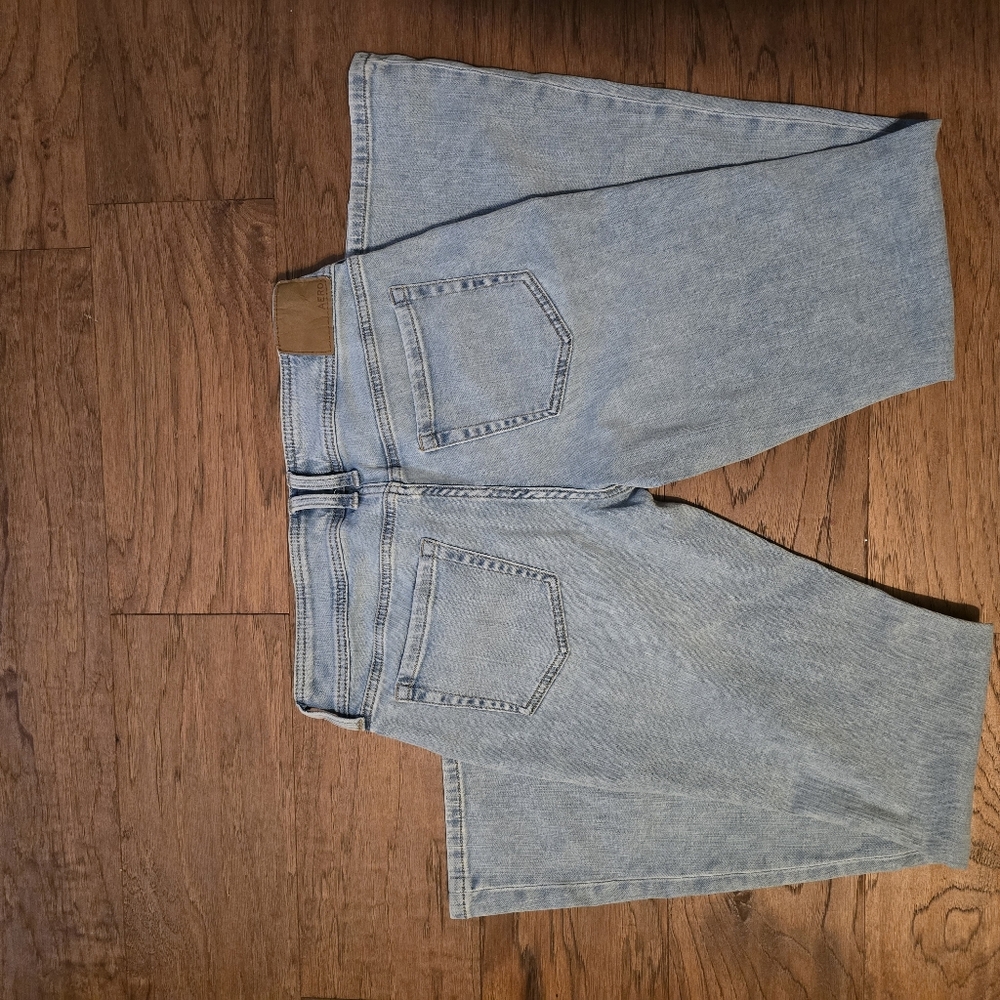 Aeropostale Light Blue Low Rise Flare Jeans